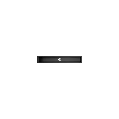 Barazza Canale 1CI120N finitura inox nero opaco da 120 cm