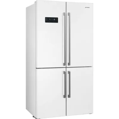 Smeg Frigorifero side by side 4 porte a libera installazione FQ60BDE finitura bianco da 91 cm - IN PROMOZIONE FINO AL 30/06