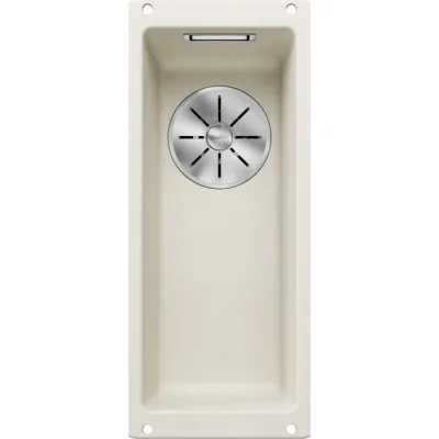 Blanco Lavello una vasca SUBLINE 160-U 1526802 finitura soft white da 19x46 cm - Sottotop
