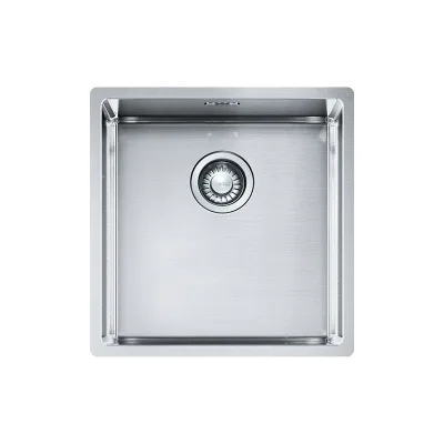 PRONTA CONSEGNA - Franke: Lavello una vasca Franke Box BXX 210-40/110-40 127.0369.215 finitura inox satinato da 44x45 cm