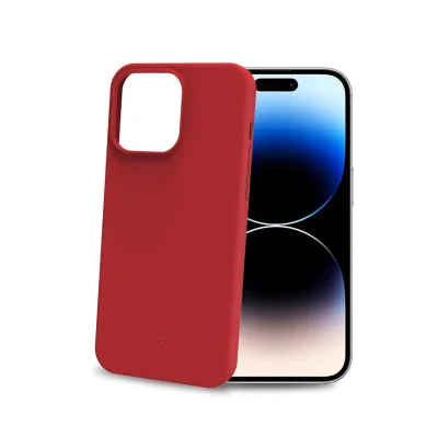 CELLY CROMO COVER IPHONE 15 PRO RED CROMO1054RD