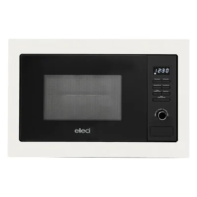 Elleci Forno microonde multifunzione PLANO MW FGSP28168WS finitura G68 bianco da 60 cm