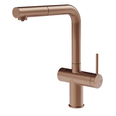 Gessi Miscelatore monocomando Inedito 60572 708 finitura Copper Brushed PVD - IN PROMOZIONE FINO AL 6/07