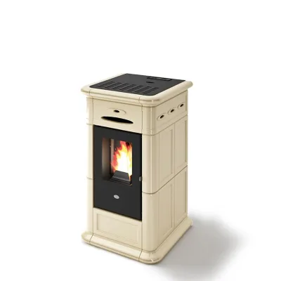 Eva Calòr Stufa a pellet ALINA 901657900 finitura crema