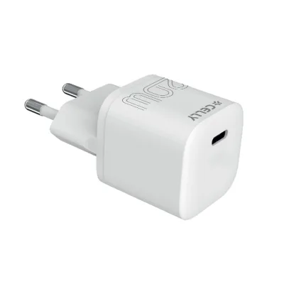 CELLY WALL CHARGER COMPACT USBC 20W WHITE UCTC1USBC20WWH