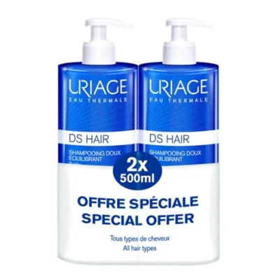 URIAGE PROMO BIPACK DS HAIR SHAMPOO DELICATO 2X500ML