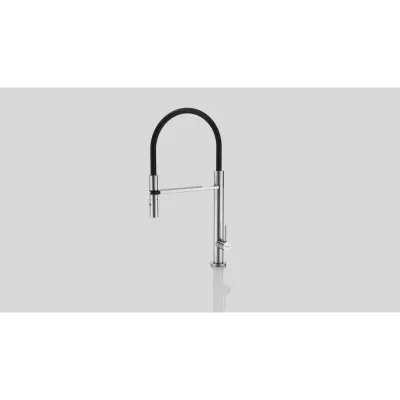 Fulgor Miscelatore monocomando FOMT 521 X finitura acciaio inox