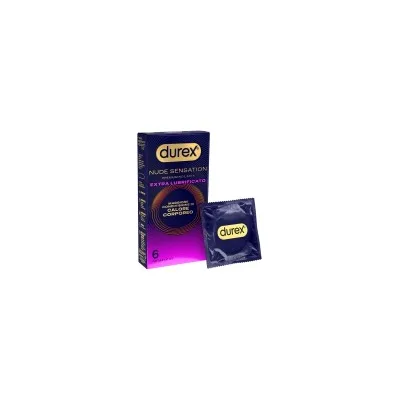 DUREX NUDE SENSATION REGULAR EXTRA LUBRIFICATO 6 PEZZI