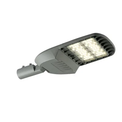 Faro stradale LED in alluminio argento, LED 100W, luce naturale, 23x60.6cm