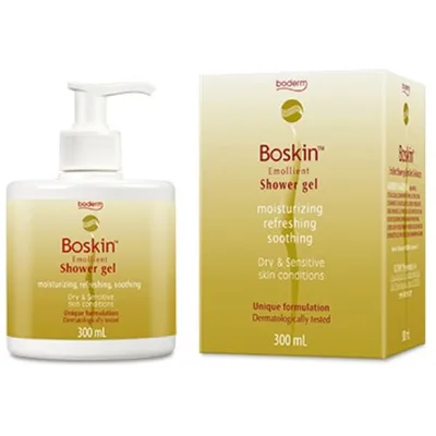 Boskin Doccia Gel Emollinente Corpo e Capelli 300 ml