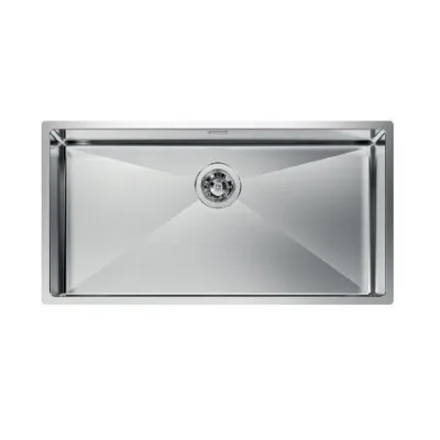 Foster Lavello una vasca 1718 050 finitura acciaio inox da 84x44 cm - IN PROMOZIONE FINO AL 30/06