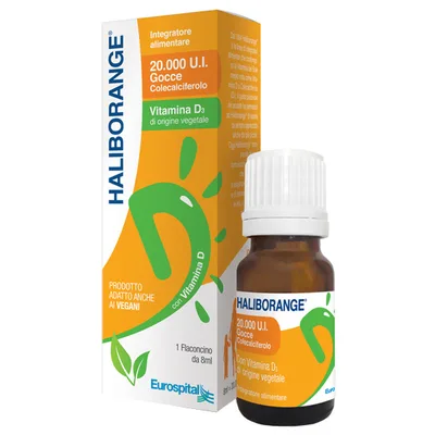 Haliborange Integratore Alimentare 20000 Ui Colecalciferolo 8ml