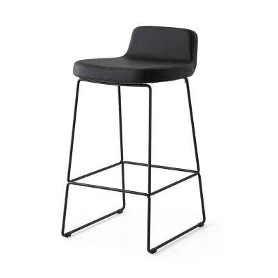 Connubia Sgabello Riley CB2108-MTO con struttura in metallo e seduta a scelta da h. 80 cm