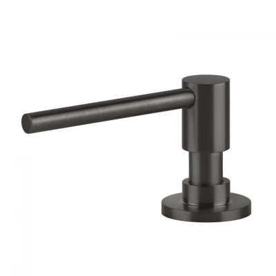 Gessi Dispenser sapone con carica dall'alto 29660 707 finitura Black Metal Brushed PVD