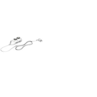 Multipresa 4 Prese F. Bipasso, 2 Prese F. Tedesche, Cavo 1,5M  Inter. Lum. Presa Maschio 10 A -Bianco 3695DB