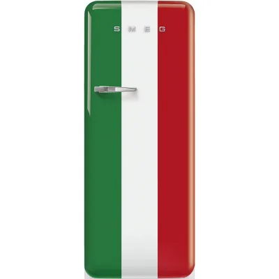 Smeg Frigorifero monoporta con cerniere a destra a libera installazione FAB28RDIT6 finitura tricolore da 60 cm - IN PROMOZIONE FINO AL 30/06