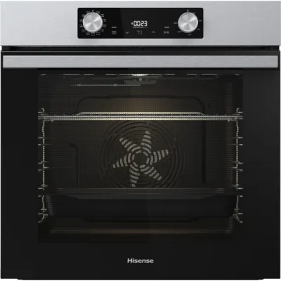 Hisense Forno multifunzione Hi4 BIV64211AX finitura inox e vetro nero da 60 cm