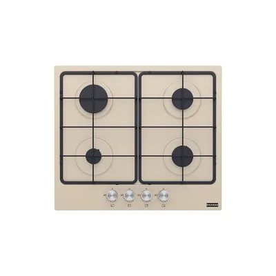 PRONTA CONSEGNA - Franke: Piano cottura a gas Smart 600 FHSM 604 4G OA E 106.0554.388 finitura avena da 59 cm
