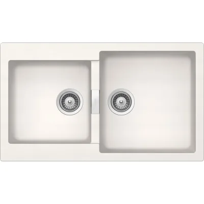 Schock Lavello una vasca MONO N100 MONN100FBPUR finitura nero puro da 56x50 cm