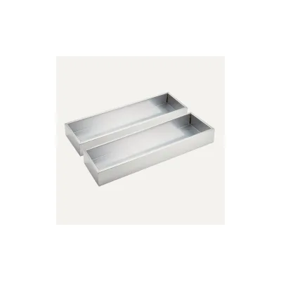 Falmec Kit 2 vaschette KACL.744 IF finitura acciaio