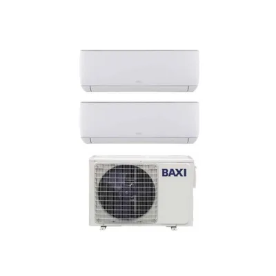 Condizionatore Climatizzatore Baxi Dual Split Serie ASTRA Inverter 9000+9000 Btu Con LSGT40-2M R-32 Wi-Fi Optional 7+7 A++/A+