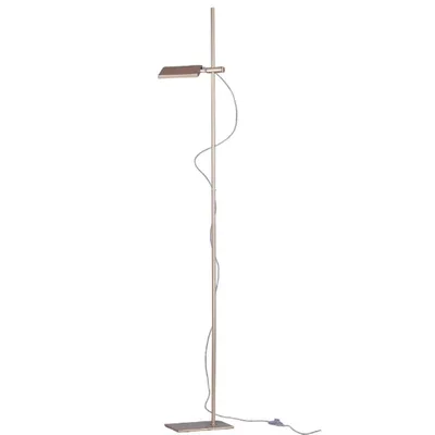 Piantana LED oro moderna in metallo, 18W, Luce naturale, 182x25cm