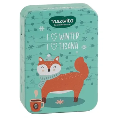 NEAVITA I LOVE WINTER I LOVE TISANA 3 FILTRI BIO ASSORTITI VOLPE