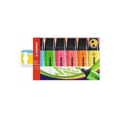STABILO AST6 STABILO BOSSORIGINAL 4 COL ASS 70/6