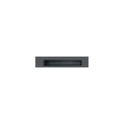 Barazza Canale attrezzato 1CI127N in acciaio inox nero opaco da 120 cm