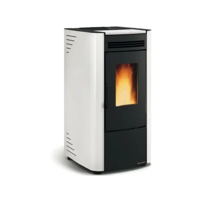 Extraflame Stufa a pellet ventilata KETTY 5.0 1292200 finitura bianco