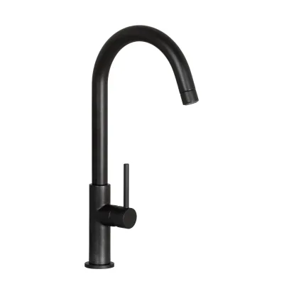 Schock Miscelatore monocomando AQUADROP WATER SAVING SXDROP6BK finitura nero opaco