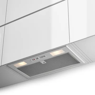 Faber Cappa da incasso INKA SMART C LG A70 305.0599.306 finitura grigio chiaro da 70 cm