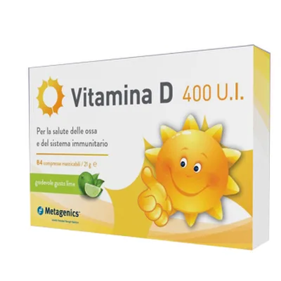 Metagenics Vitamina D 400 U.I. Integratore 84 Compresse
