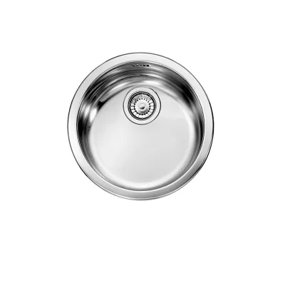 Schock Lavello rotondo una vasca NEW CLASSIC R100 CLAR100N finitura inox spazzolato da Ø43.5 cm