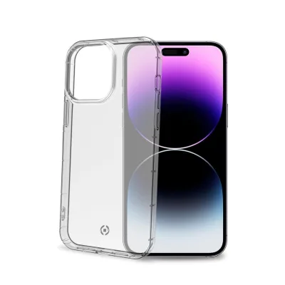 CELLY HEXAGEL COVER IPHONE 14 PRO MAX WH HEXAGEL1027