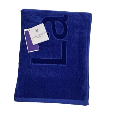 Telo mare jacquard Laura Biagiotti collezione NANCY Blu scuro