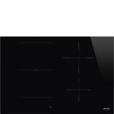 Smeg S Piano cottura a induzione SI1M4744D in vetroceramica nero da 75 cm - IN PROMOZIONE FINO AL 6/07