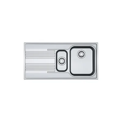 PRONTA CONSEGNA - Franke: Lavello una vasca con vaschetta e gocciolatoio a sinistra Smart SRX 651 101.0356.888 finitura inox satinato da 100x50
