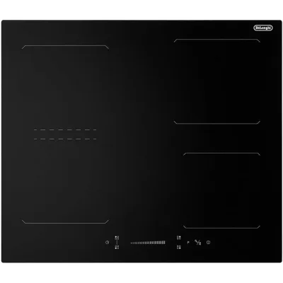 De Longhi Piano cottura a induzione YLI 61 BG in vetroceramica nero da 60 cm
