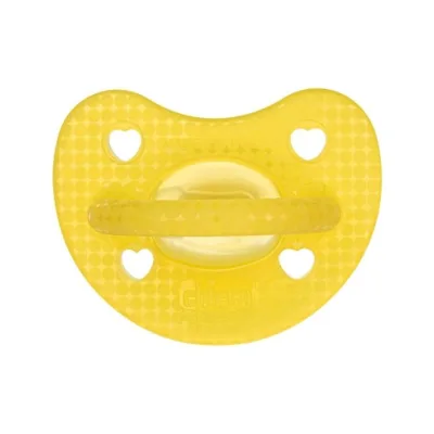 CHICCO GOMMOTTO LUXE FLUO 2-6 GIALLO 1PZ