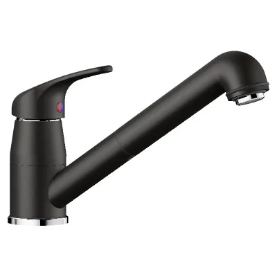 PRONTA CONSEGNA - Blanco | Miscelatore monocomando con doccetta estraibile DARAS-S 1526153 finitura nero