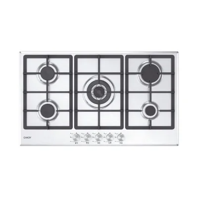 Candy Piano cottura a gas CHG93WX1 finitura acciaio inox da 90 cm