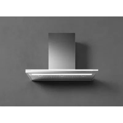 Falmec Cappa a parete Lumen NRS finitura inox da 90 cm