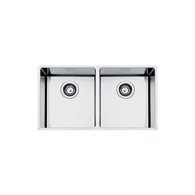Smeg S Lavello due vasche VSTR3434-2 finitura acciaio inox da 80.2x47.2 cm - Sottotop - IN PROMOZIONE FINO AL 6/07