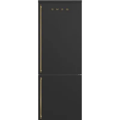 Smeg Frigorifero combinato a libera installazione FA8005RAO6 finitura antracite da 70 cm