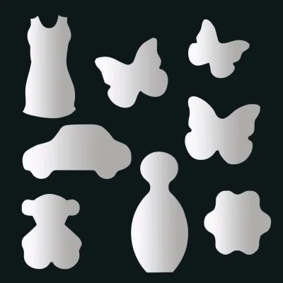 X.ABITAre Specchio sagomato Fantasy art. K205 - disponibile in diverse forme