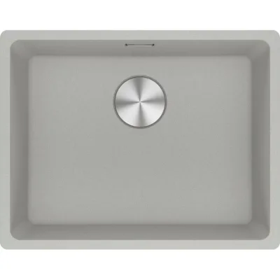 PRONTA CONSEGNA - Franke: Lavello una vasca Vasche Sottotop Maris MRG 110-52 125.0686.718 finitura fragranite alluminio da 55.3x43.3 cm