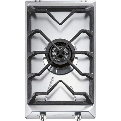 Smeg Piano cottura a gas SRV531GH5 finitura acciaio inox da 30 cm