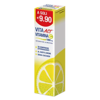 Vita Act Vitamina C 1000 Mg 20 Compresse Effervescenti