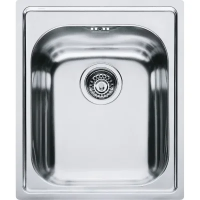 Franke: Lavello una vasca Armonia Incasso AMX 610 101.0021.601 finitura inox satinato da 42x50 cm